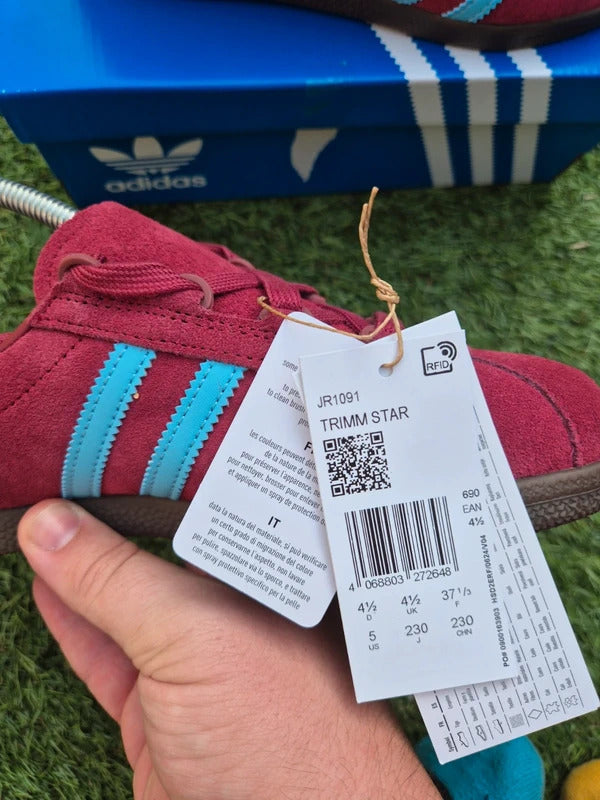Adidas x Size? 'Trimm Star' trainers size 4.5