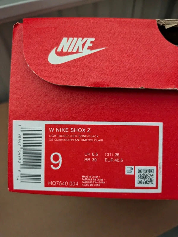 Nike Shox Silver HQ7540-004 size 6.5