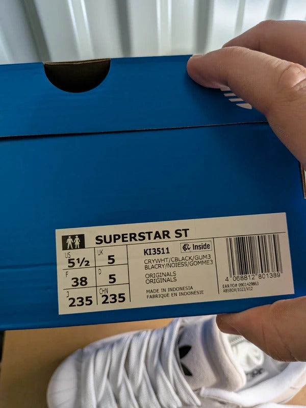 Adidas Superstar ST Trainers size 5