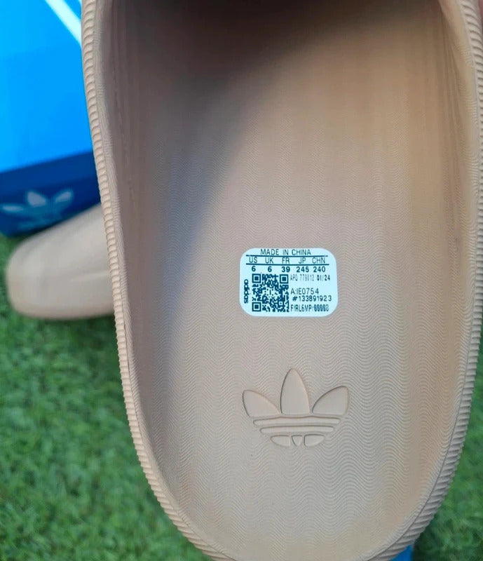 Adidas AdiFom slip on slider mule size 6