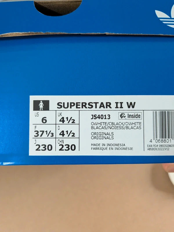 Adidas Superstars croc print JS4013 size 4.5
