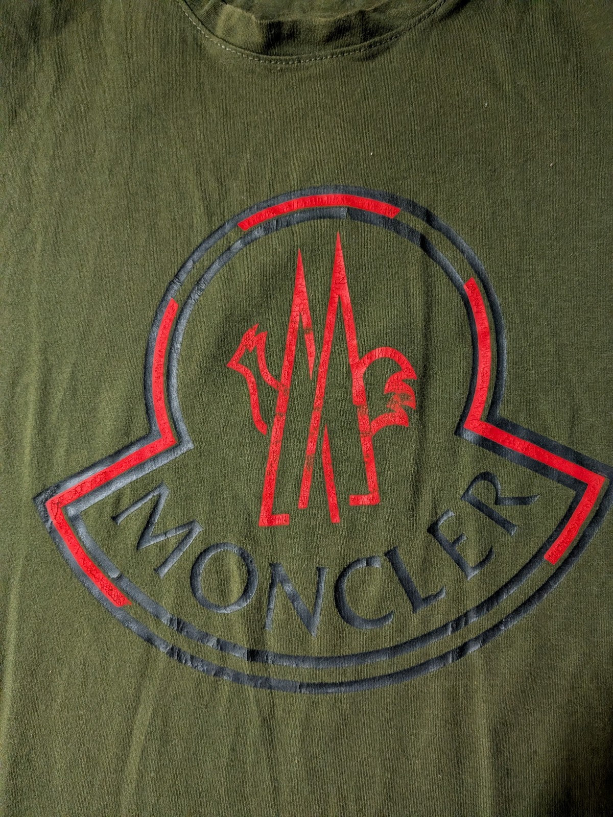 Moncler Printed Logo Tshirt size XL
