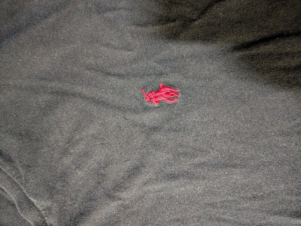 Ralph Lauren long sleeved mens black tshirt medium