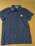 Moncler Navy Polo shirt small