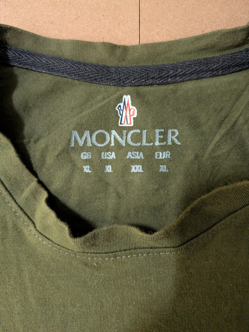 Moncler Printed Logo Tshirt size XL