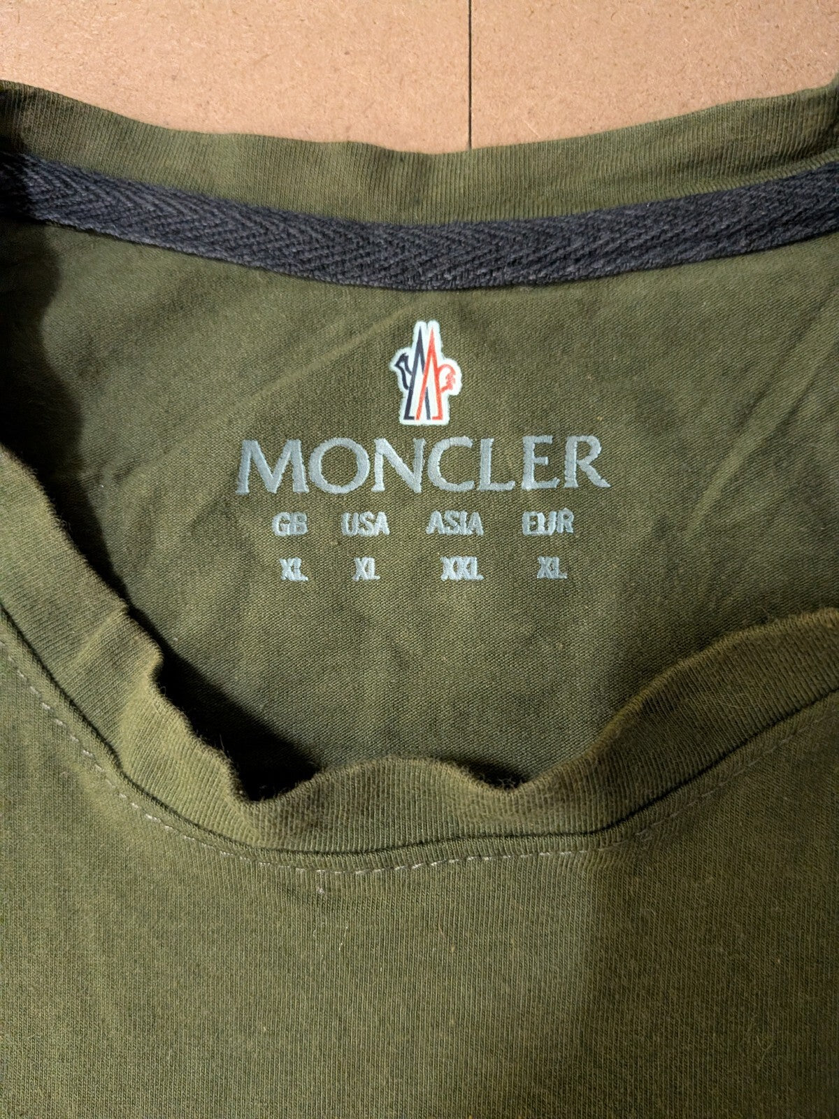 Moncler Printed Logo Tshirt size XL