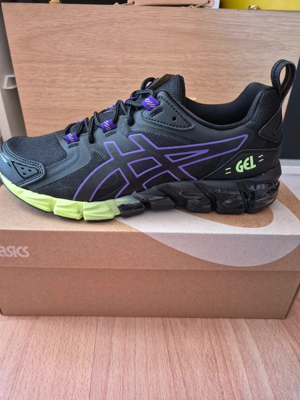 Asics Gel-Quantum 180 Running trainers | Black & Royal Azel | size 6 Unisex